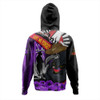 Adelaide Crows Hoodie ANZAC Day Honor Purple Valor And Spirit