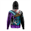 Port Adelaide Hoodie ANZAC Day Honor Purple Valor And Spirit