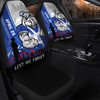 Canterbury-Bankstown Bulldogs Car Seat Cover Anzac Day Lest We Forget Strong Fighting Spirit