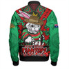 South Sydney Rabbitohs Bomber Jacket Ripped Legacy Of The Game The ANZAC Spirit Lives On