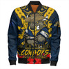 North Queensland Cowboys Bomber Jacket Ripped Legacy Of The Game The ANZAC Spirit Lives On