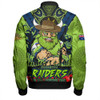 Canberra Raiders Bomber Jacket Ripped Legacy Of The Game The ANZAC Spirit Lives On