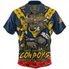 North Queensland Cowboys Hawaiian Shirt Ripped Legacy Of The Game The ANZAC Spirit Lives On