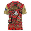 Redcliffe Dolphins T-Shirt Ripped Legacy Of The Game The ANZAC Spirit Lives On