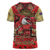 Redcliffe Dolphins T-Shirt Ripped Legacy Of The Game The ANZAC Spirit Lives On