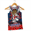 Sydney Roosters Men Singlet Ripped Legacy Of The Game The ANZAC Spirit Lives On