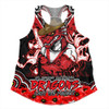 St. George Illawarra Dragons Women Racerback Singlet Ripped Legacy Of The Game The ANZAC Spirit Lives On