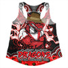 St. George Illawarra Dragons Women Racerback Singlet Ripped Legacy Of The Game The ANZAC Spirit Lives On