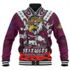 Manly Warringah Sea Eagles Baseball Jacket Ripped Legacy Of The Game The ANZAC Spirit Lives On