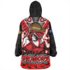 St. George Illawarra Dragons Snug Hoodie Ripped Legacy Of The Game The ANZAC Spirit Lives On