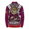 Queensland Maroons Long Sleeve Polo Shirt Ripped Legacy Of The Game The ANZAC Spirit Lives On