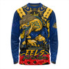Parramatta Eels Long Sleeve T-shirt Ripped Legacy Of The Game The ANZAC Spirit Lives On