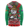 South Sydney Rabbitohs Long Sleeve T-shirt Ripped Legacy Of The Game The ANZAC Spirit Lives On