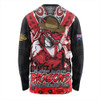 St. George Illawarra Dragons Long Sleeve T-shirt Ripped Legacy Of The Game The ANZAC Spirit Lives On