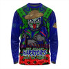 New Zealand Warriors Long Sleeve T-shirt Ripped Legacy Of The Game The ANZAC Spirit Lives On