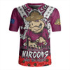 Queensland Maroons Rugby Jersey Ripped Legacy Of The Game The ANZAC Spirit Lives On