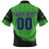 Canberra Raiders Hawaiian Shirt Heart Of A Fighter Tough And Fearless