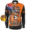 Wests Tigers Long Sleeve Shirt Heart Of A Fighter Tough And Fearless