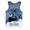 Australia Men Singlet Anzac Day Royal Australian Air Force Gallipoli Skies