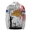 Australia Long Sleeve Polo Shirt - We Will Remember Them Anzac Day2