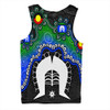 Indigenous Australian Aboriginal Men Singlet Naidoc Week Echo Of Ancestors