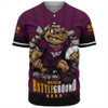 Queensland Maroons Baseball Shirt Dynasty Of Maroons