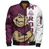 Queensland Maroons Bomber Jacket Queenslander Spirit Maroons Legacy