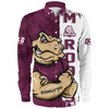 Queensland Maroons Long Sleeve Shirt Queenslander Spirit Maroons Legacy
