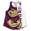 Queensland Maroons Women Racerback Singlet Queenslander Spirit Maroons Legacy