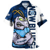 New South Wales Blues Hawaiian Shirt Blue Blooded Spirit Blues Legacy