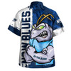 New South Wales Blues Hawaiian Shirt Blue Blooded Spirit Blues Legacy