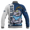 New South Wales Blues Baseball Jacket Blue Blooded Spirit Blues Legacy
