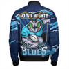 New South Wales Blues Bomber Jacket NSW Rampage Cockroaches Edition