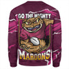 Queensland Maroons Sweatshirt QLD Rampage Cane Toad Edition