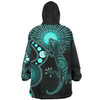 Australia Snug Hoodie Turquoise Dreaming Gecko Spirit