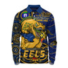 Parramatta Eels Long Sleeve Polo Shirt Spirit Of NAIDOC Series