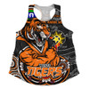Wests Tigers Women Racerback Singlet Spirit Of NAIDOC Series