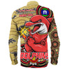 Redcliffe Dolphins Long Sleeve Shirt Spirit Of NAIDOC Series