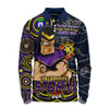 Melbourne Storm Long Sleeve Polo Shirt Spirit Of NAIDOC Series