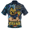 Gold Coast Titans Zip Polo Shirt Spirit Of NAIDOC Series