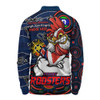 Sydney Roosters Long Sleeve Polo Shirt Spirit Of NAIDOC Series