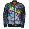 New South Wales Blues Bomber Jacket Spirit Of NAIDOC Series