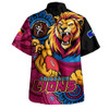 Brisbane Lions Hawaiian Shirt Power Through Generations NAIDOC Edition
