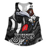 Collingwood Women Racerback Singlet Power Through Generations NAIDOC Edition