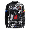 Collingwood Long Sleeve T-shirt Power Through Generations NAIDOC Edition