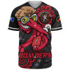 Essendon Baseball Shirt Power Through Generations NAIDOC Edition