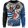 Geelong Cats Sweatshirt Power Through Generations NAIDOC Edition