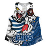 Geelong Cats Women Racerback Singlet Power Through Generations NAIDOC Edition