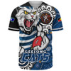 Geelong Cats Baseball Shirt Power Through Generations NAIDOC Edition