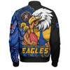 West Coast Eagles Bomber Jacket Power Through Generations NAIDOC Edition